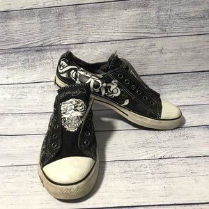 Ed Hardy Slip On Shoes
